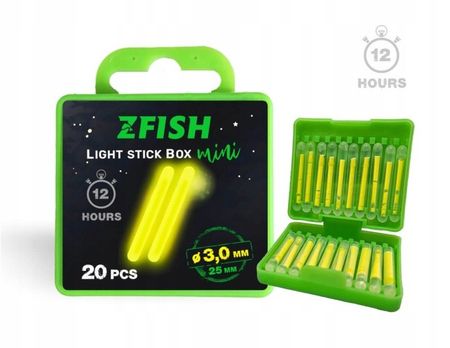 ZFISH Chemical Light Stick Świetliki Box 3.0 x25mm/20 szt. 5532