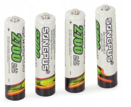 Akumulator 4 szt. Songpus AAA (R3) 2700 mAh NiMH 02005
