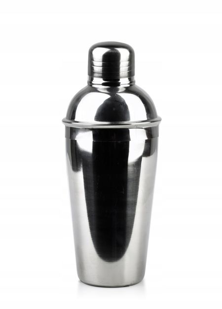 Srebrny Shaker ze stali nierdzewnej 500ml do drinków i koktajli HTXA3910