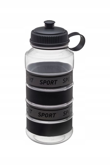 Butelka sportowa MAXI 1000ml czarna GALICJA 14018CZ