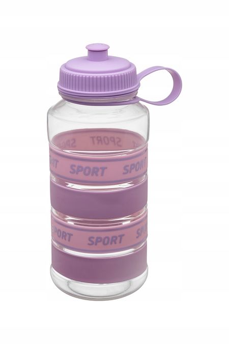 Butelka sportowa MAXI 1000ml różowa GALICJA 14018R