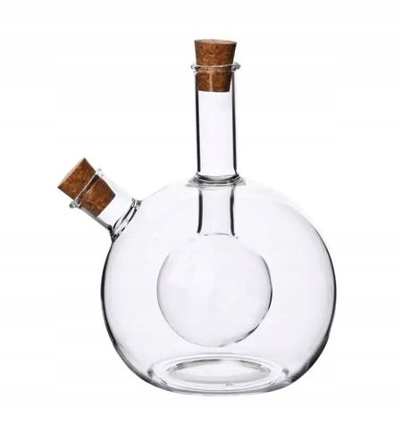 Butelka szklana na oliwę 400ml ocet 50ml 2W1 HTID2782