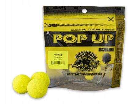 Carp Servis Kulki Pop up Ananas w woreczku strunowym 12mm 7295