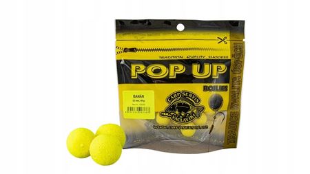 Carp Servis Kulki Pop up Banan w woreczku strunowym 12mm 40gr 5475