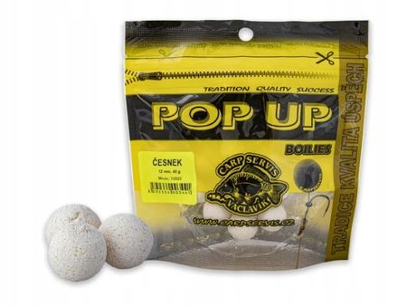 Carp Servis Kulki Pop up Czosnek w woreczku strunowym 12mm 40gr 7301