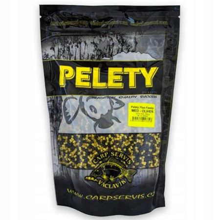 CarpServis Pellet Fluo Feeder Miód - Kałamarnica 3-4mm 700g 3358