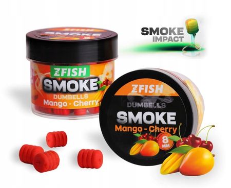 DUMBELLS SMOKE MANGO WIŚNIA ZFISH Smoke POP-UP Dumbells 8 mm 2291
