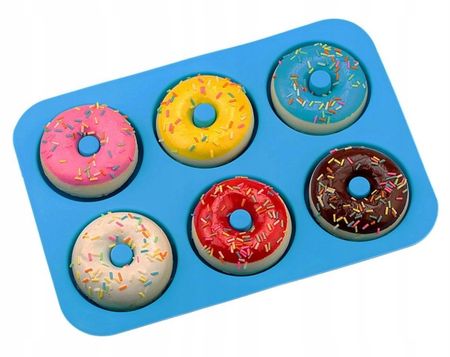 Forma do donutów silikonowa AG433D