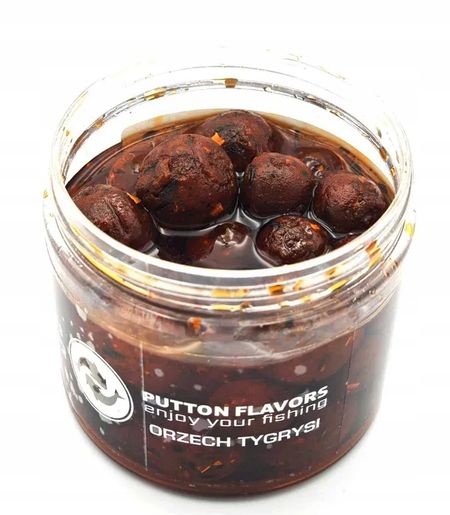 Kulki haczykowe w zalewie Putton Flavors ORZECH TYGRYSI