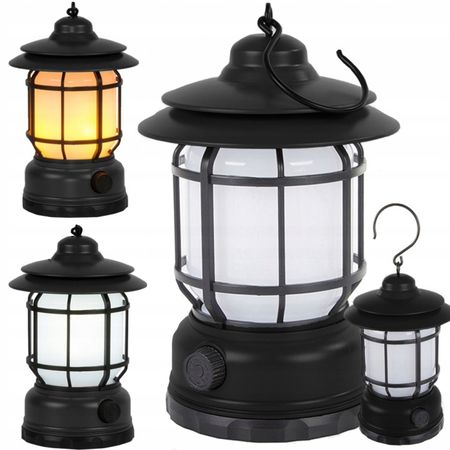 Lampa kempingowa biwakowa akumulatorowa led pochodnia 14450