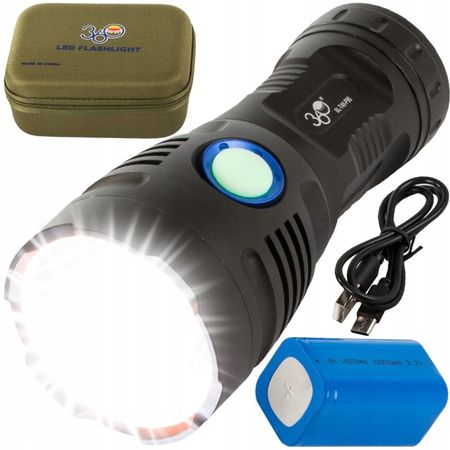 Latarka klasyczna Bailong 5000 lm LED 08326