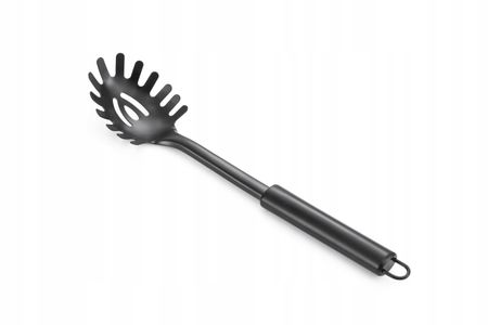 Łyżka do makaronu metalowa czarna HTXD0292