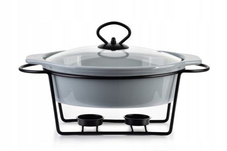 Naczynie z podgrzewaczem owalne 1,25 l HTN0949
