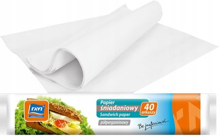 Papier śniadaniowy Ravi 23x33cm biały 40 arkuszy 103214