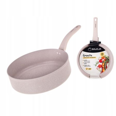 Patelnia głęboka Galicja Granita 28 cm non-stick 24000