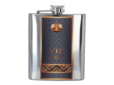 Piersiówka polerowana VIP 210ml 9-4007