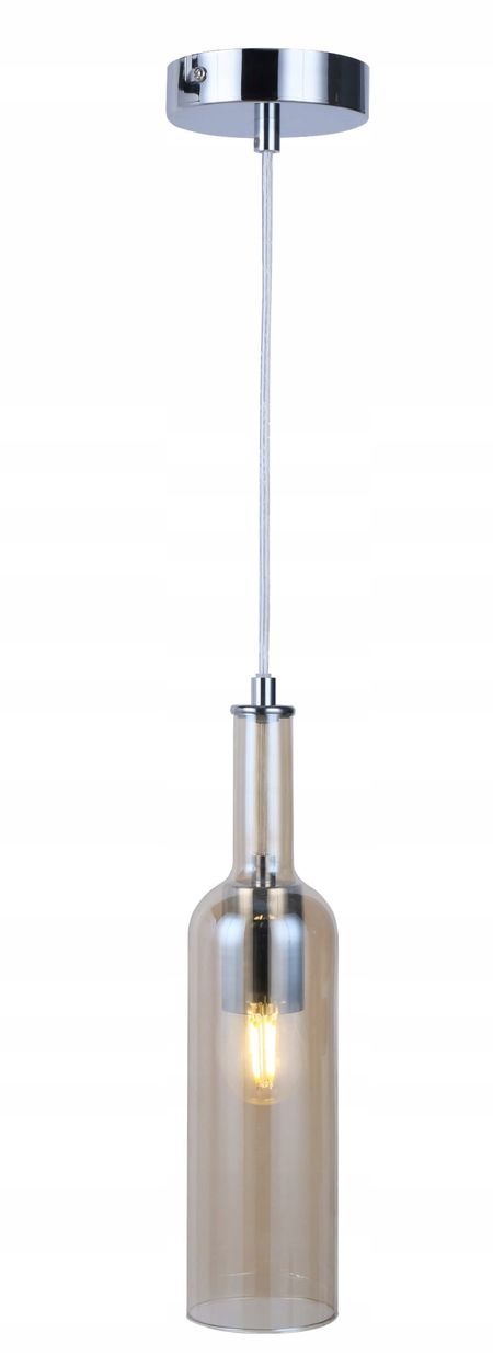 Reality Bottle - lampa wisząca 1 płomienna chrom. 1xE27 332801-22