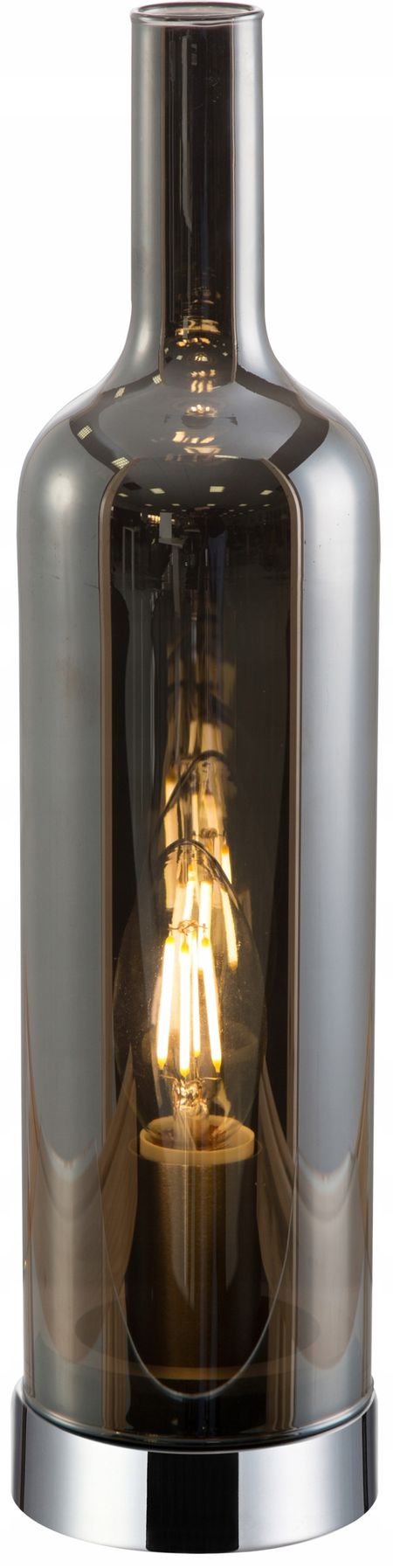 Reality Bottle - lampka stojąca 1 płomienna chrom 532801-02