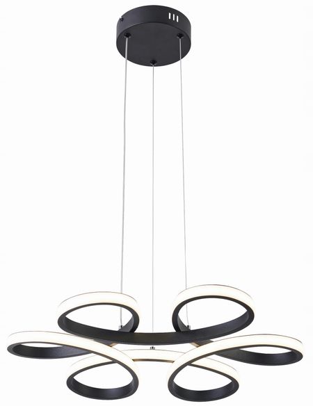 Reality Burton - lampa wisząca LED czarny mat. 1x40W 341901-30