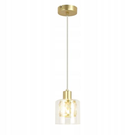 Reality Elmo - lampa wisząca 1 płomienna złota 338801-36