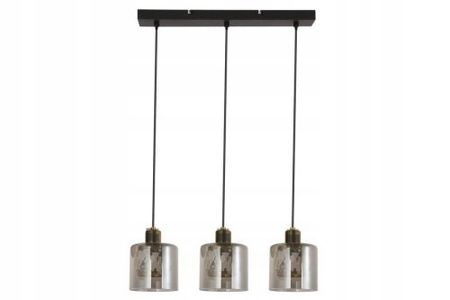 Reality Elmo - lampa wisząca 3 płomienna czarny mat 338833-02
