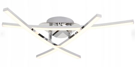 Reality Oren - plafon 3 płomienny LED chrom. 230V 18W 644903-06