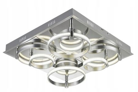 Reality Plafon kwadratowy led 48 x 48 cm srebrny 617204-06