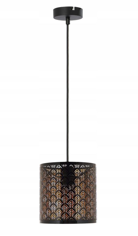 Reality Tuluza - lampa wisząca 1 płomienna czarna. 1xE27 340501-02
