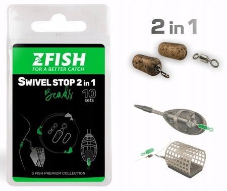Stopery feederowe Zfish 10szt 3793