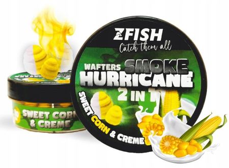 Wafters Zfish Smoke Hurricane 8/10mm - Kukurydza / Krem 3151