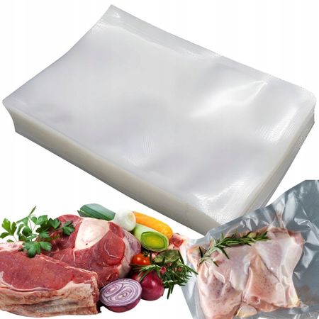 Worki do pakowania próżniowego 20cm x 30cm 50 szt do zgrzewarki 07426
