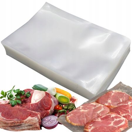 Worki do pakowania próżniowego 28cm x 40cm 50 szt do zgrzewarki 07427