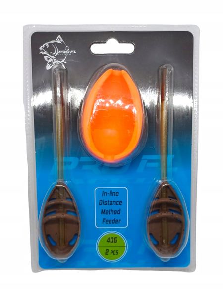 Zestaw Koszyków Do Method Feeder FL 2+1 Long Distance - 40g 64-03148