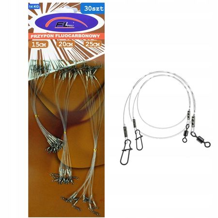 Zestaw przyponów fluorocarbon 64-01038