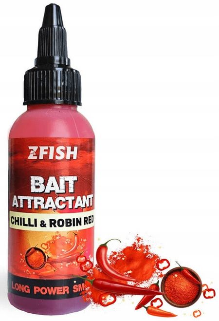 ZFish Dip smużący Bait Attractant 60ml - Chilli / Robin Red 3892