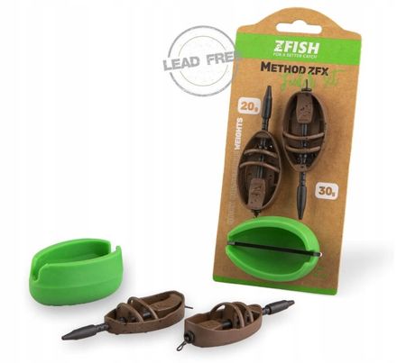 Zfish Zestaw 2 koszyków 20g,30g + foremka Feeder Set ZFX 9653