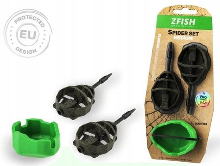 Zfish Zestaw 2 koszyków 50g,60g + foremka Spider Medium 6428