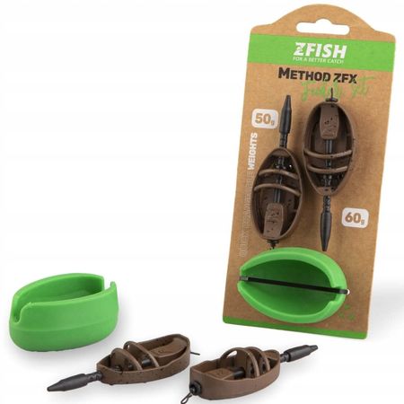 Zfish Zestaw 2 koszyków 50g,60g + foremka Zfx 9851