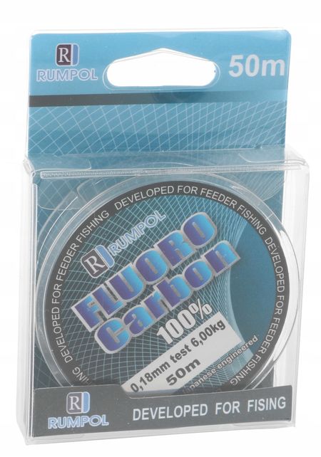 ŻYŁKA Wędkarska 50m FLUOROCARBON Niewidoczna 0,18mm 6kg 5130181